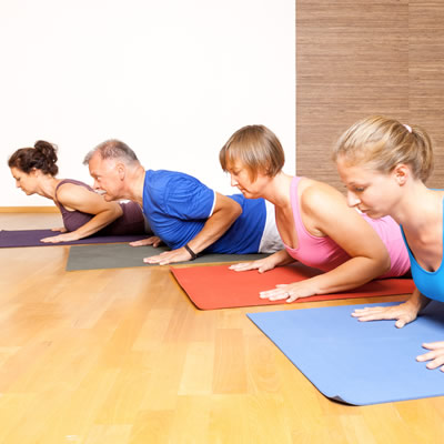 yoga class